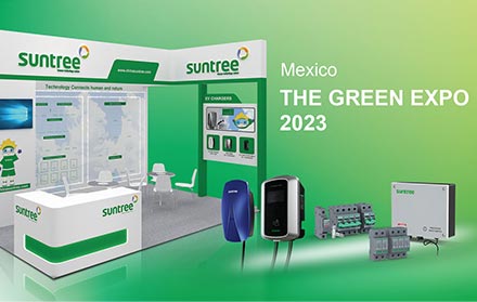 SUNTREE Mendahului dengan PV + Penyimpanan Tenaga + Penyelesaian Pengecasan di GREEN EXPO 2023