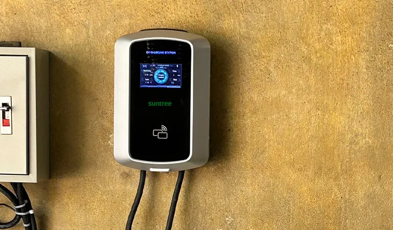 Kes gunaan pengecas EV AC 22KW Korea Selatan