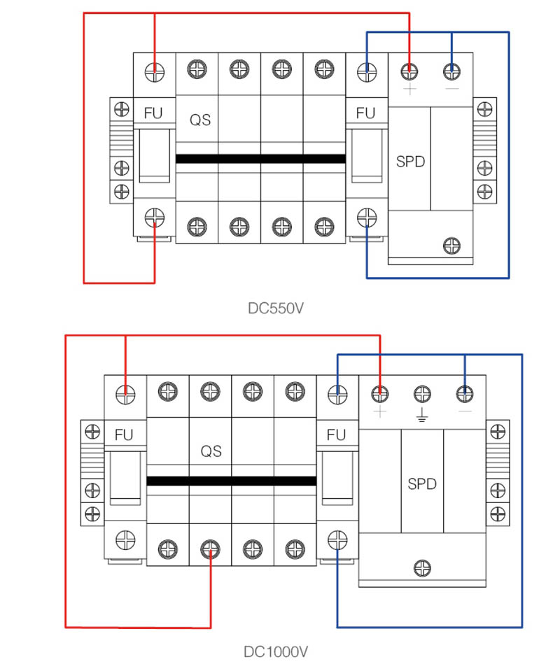 Kotak penggabung SHLX-PV1/1 DC