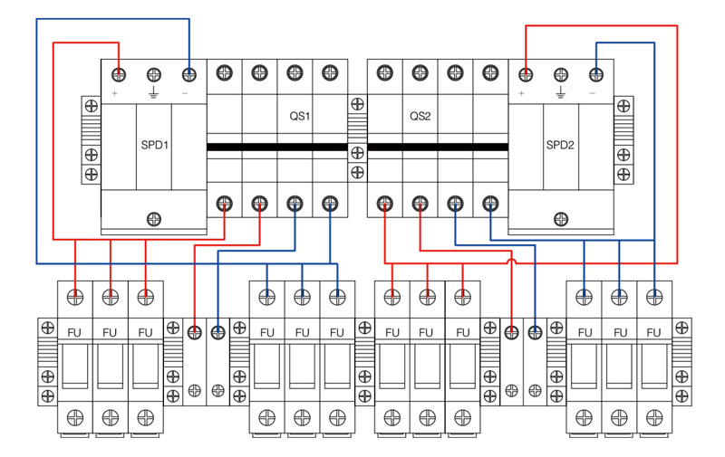 Kotak penggabung SHLX-PV6/2 DC