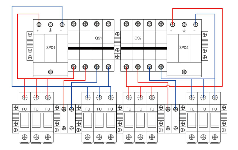 Kotak penggabung SHLX-PV6/2 DC